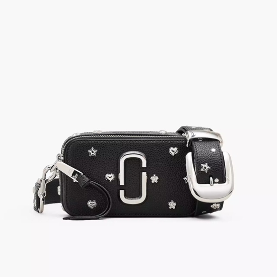 Picture of Marc Jacobs The Mini Icon Stud Snapshot - Black Multi