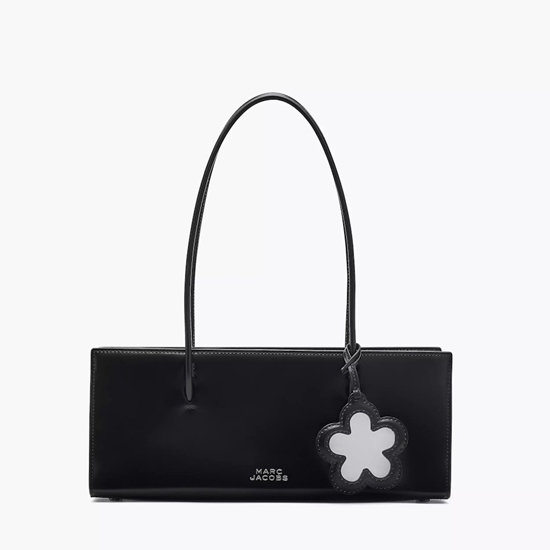 Picture of Marc Jacobs The Glam Mirror Satchel - Black