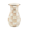 Picture of MacKenzie-Childs Mocha Check Tall Vase