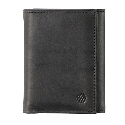 Picture of Johnston & Murphy Rhodes Trifold Wallet - Black