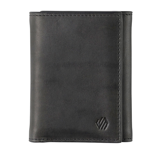 Picture of Johnston & Murphy Rhodes Trifold Wallet - Black