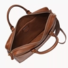 Picture of Fossil Asher Leather Briefcase - Medium Brown