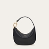 Picture of Ferragamo Gancio Mini Top Handle Bag - Nero