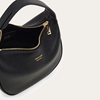 Picture of Ferragamo Gancio Mini Top Handle Bag - Nero