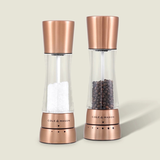 Picture of Cole & Mason Derwent Copper Salt & Pepper Mills