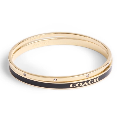 Picture of Coach Signature Duo Bangle Boxed Set - Chalk