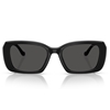 Picture of Coach Maxi Sculpted C Oversized Rectangle Sunglasses - Blk/Gry