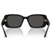 Picture of Coach Maxi Sculpted C Oversized Rectangle Sunglasses - Blk/Gry