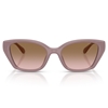 Picture of Coach C Hardware Square Cat Eye Sunglasses - Milky Putty
