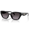 Picture of Coach C Hardware Square Cat Eye Sunglasses - Blk/Gry Gradient