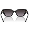 Picture of Coach C Hardware Square Cat Eye Sunglasses - Blk/Gry Gradient