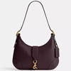 Picture of Coach Hamptons Hobo Bag - Brass/Black Currant