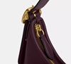 Picture of Coach Hamptons Hobo Bag - Brass/Black Currant