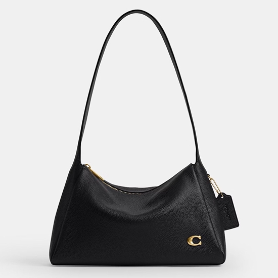 Picture of Coach Lola Shoulder Bag - Brass/Black