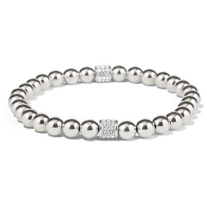 Picture of Brighton Meridian Petite Stretch Bracelet - Silver