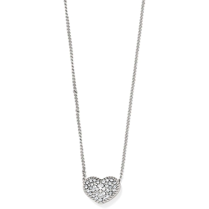 Picture of Brighton Illumina Celeste Heart Petite Necklace - Silver