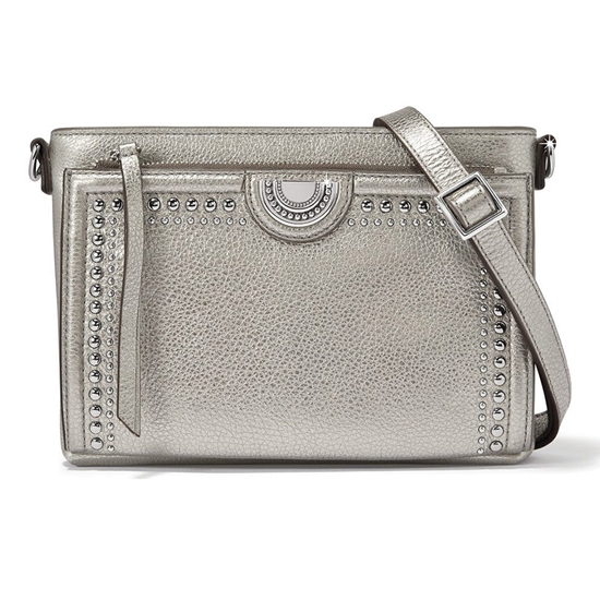 Picture of Brighton Jordyn Cross Body Organizer - Titanium