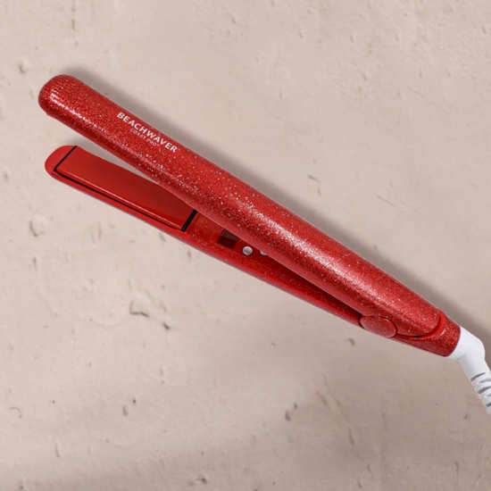 Picture of Beachwaver Coast Pro Ceramic Flat Iron - Red Glitter