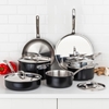 Picture of Viking 12-Piece 3-Ply Cast Black Cookware Set