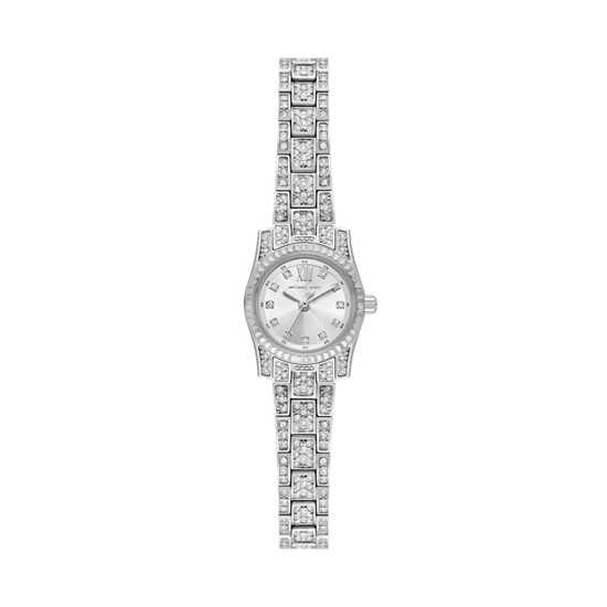 Picture of Michael Kors Mini Lexington Pav‚ Silver-Tone Watch
