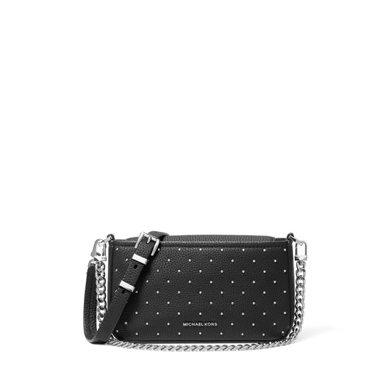 Picture of Michael Kors Bryant Small Convert. Crossbody Pouchette - Black