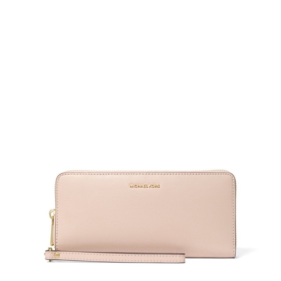 Picture of Michael Kors Jet Set Travel Continental Wallet - Soft Pink