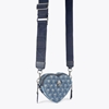 Picture of Kurt Geiger 2-Zip Kensington Heart Crossbody - Blue/Dark Combo