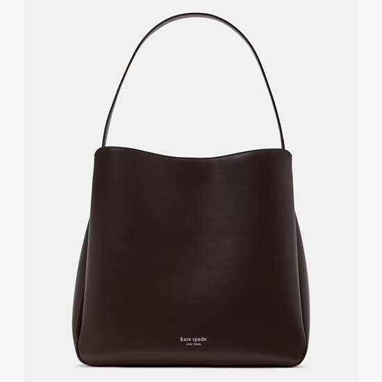 Picture of Kate Spade Grace Large Hobo - Hot Fudge