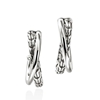 Picture of John Hardy 20.5mm Sterling Silver Essential Crossover Earring