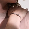 Picture of John Hardy 3.5mm Sterling Silver Naga Bracelet - Medium