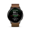 Picture of Garmin Venu 4 45mm GPS/Wi-Fi - Black Silicone & Brown Leather
