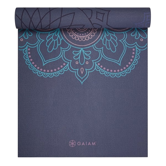 Picture of Gaiam 6mm Reversible Yoga Mat - Purple Illusion