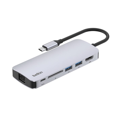 Picture of Belkin USB-C 6-in-1 Multiport Hub