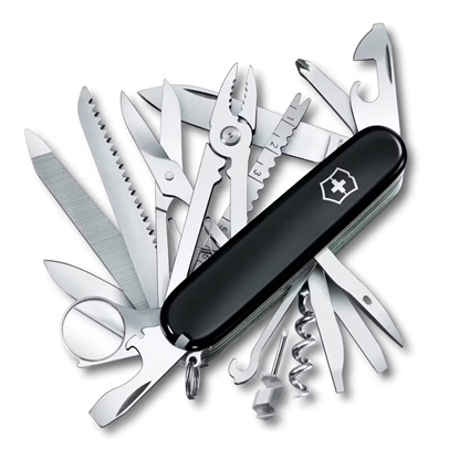 Picture of Victorinox Swiss Army Swisschamp Pocket Tool - Black