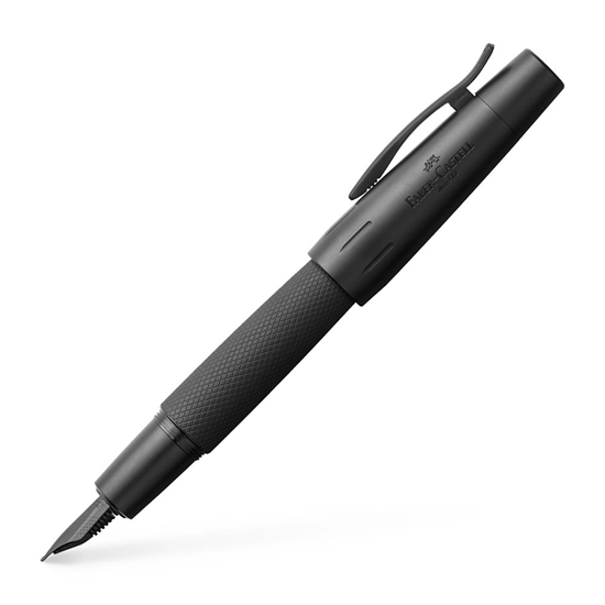 Picture of Faber-Castell Emotion Pure Black Fountain Pen - Medium