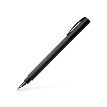 Picture of Faber-Castell Ambition All Black Fountain Pen - Medium