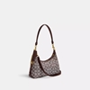 Picture of Coach Signature Jacquard Juliet Shoulder Bag 25 - Oak Maple