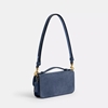 Picture of Coach Suede Elora Top Handle Crossbody Bag - Light Denim