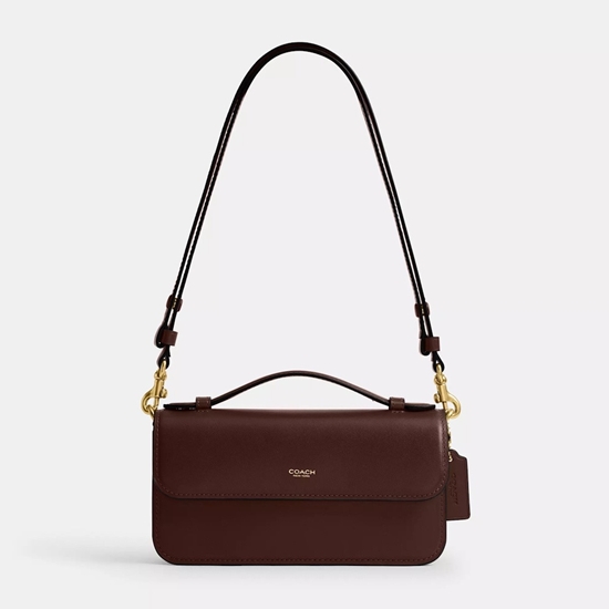 Picture of Coach Elora Top Handle Crossbody Bag - Maple