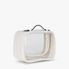 Picture of Calpak Small Clear Cosmetics Case - White