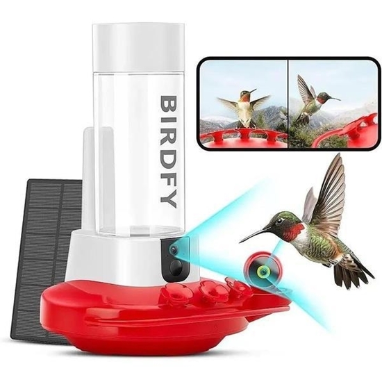 Picture of Birdfy Hummingbird Feeder AI with Solar