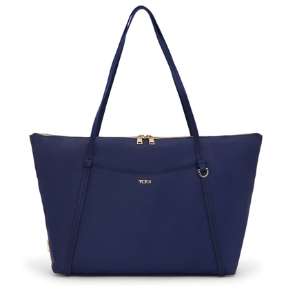 Picture of Tumi Voyageur Q Tote - Indigo/Light Gold