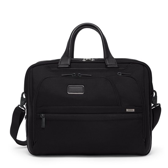 Picture of Tumi Alpha Medium 15'' Expandable Briefcase - Black