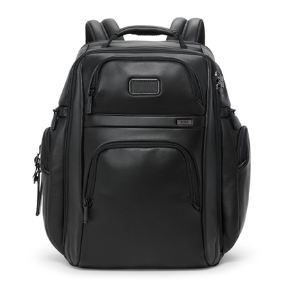 Picture of Tumi Alpha Tumi Leather Brief Pack - Black