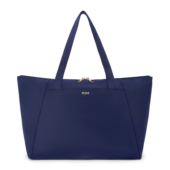 Picture of Tumi Voyageur Just In Case Medium Tote - Indigo/Lt Gold