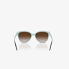 Picture of Tiffany Cat Eye Havana Sunglasses with Brown Gradient Lens