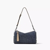 Picture of Marc Jacobs Denim Suede Snapshot Shoulder - Dark Wash Indigo