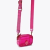 Picture of Kurt Geiger Vinyl Kensington Small Camera Bag - Fuchsia