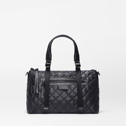 Picture of MZ Wallace Small Park Satchel - Black
