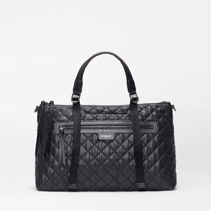 Picture of MZ Wallace Medium Park Satchel - Black